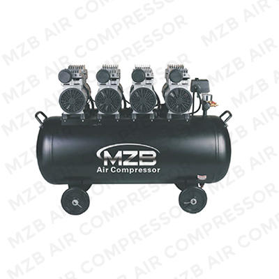 Compresor de aire exento de aceite de 90 litros MZB-750H-90